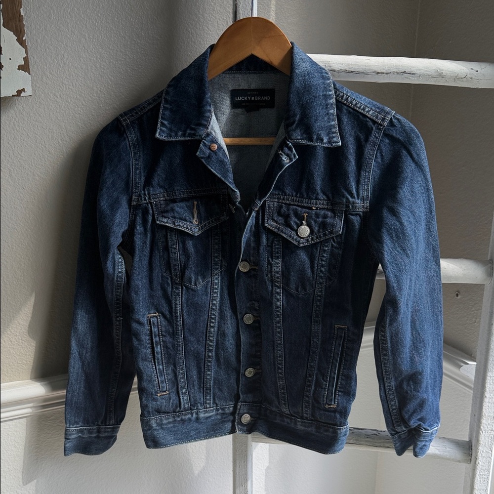 Lucky Brand Dark Blue Denim Jacket